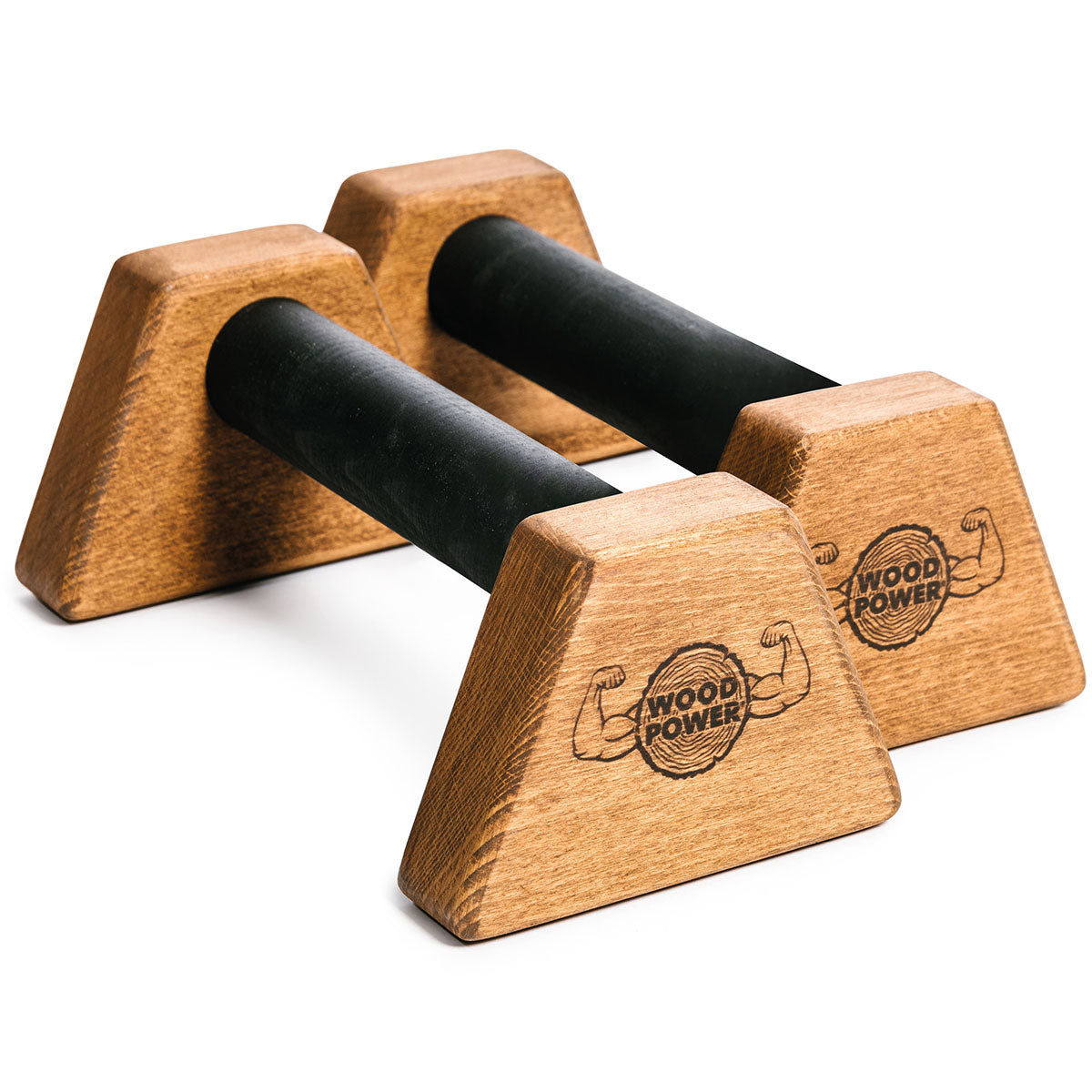 NBCDY 2 Pcs Wooden Push Up Barsï¼ŒPushup Standsï¼ŒParallettes Parallel Bars With Ergonomic Push - View #11